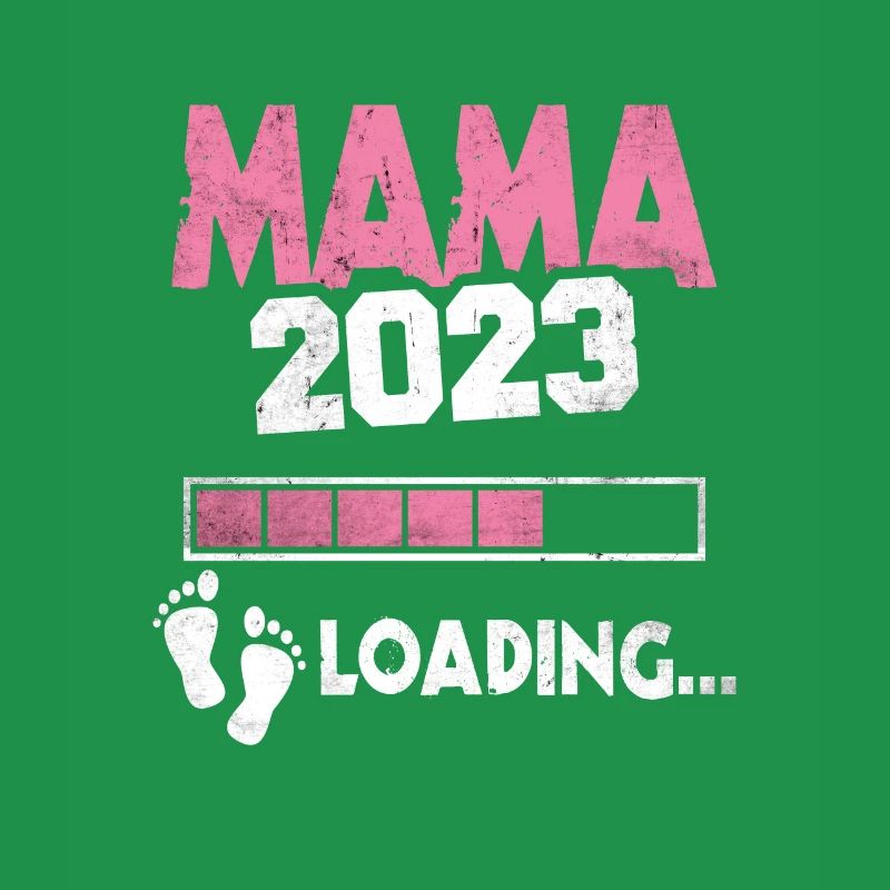 Werdende Mama 2023 Loading Nachwuchs Mutter