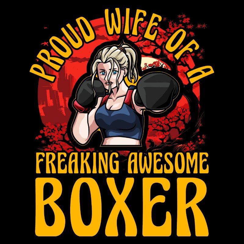 Stolze Ehefrau eines verdammt geilen Boxers