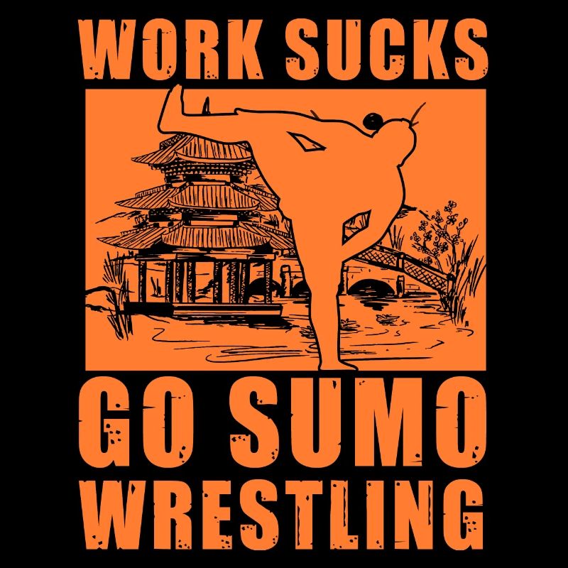 Arbeit Sucks Go Sumo-Ringen