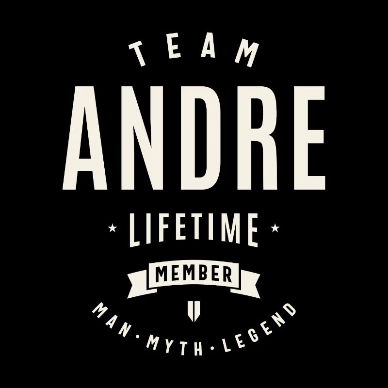 Team Andre Lebenslanges Mitglied Lustiger Name Andre