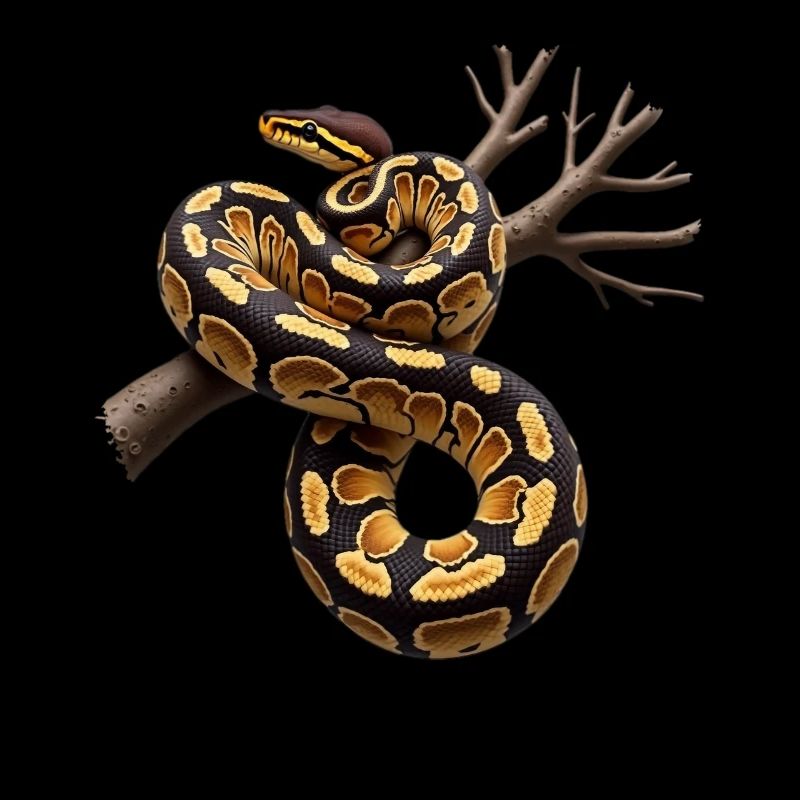 Königspython Schlangen Liebhaber Terrarium Python