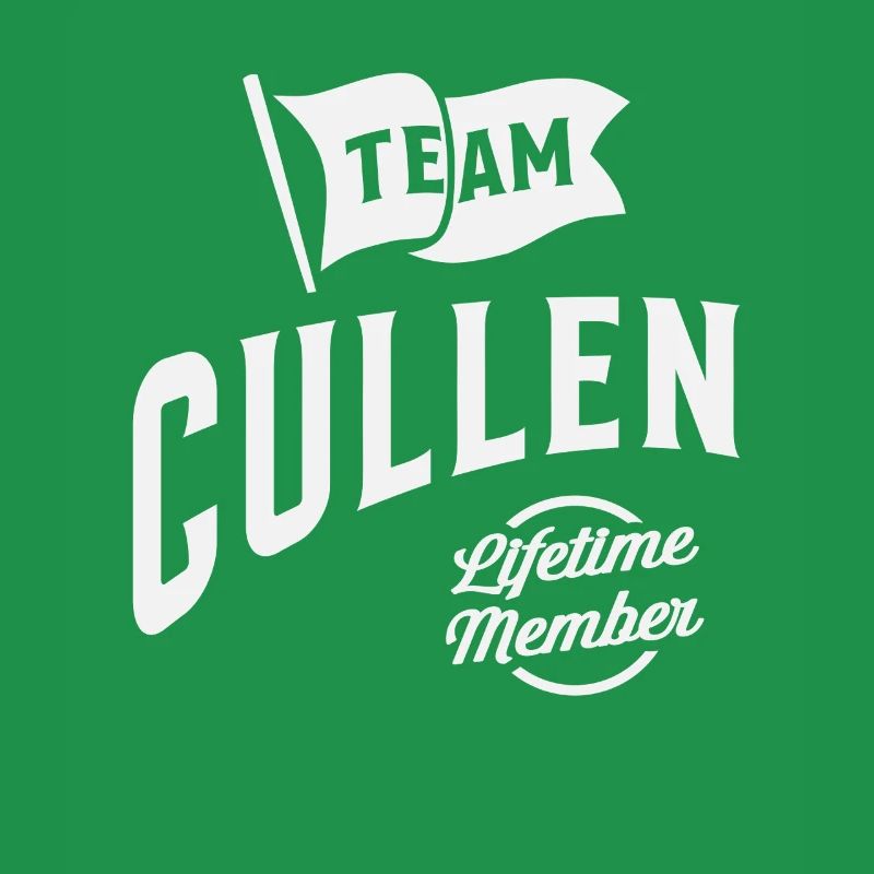 Team Cullen Lebenslanges Mitglied - Name Cullen