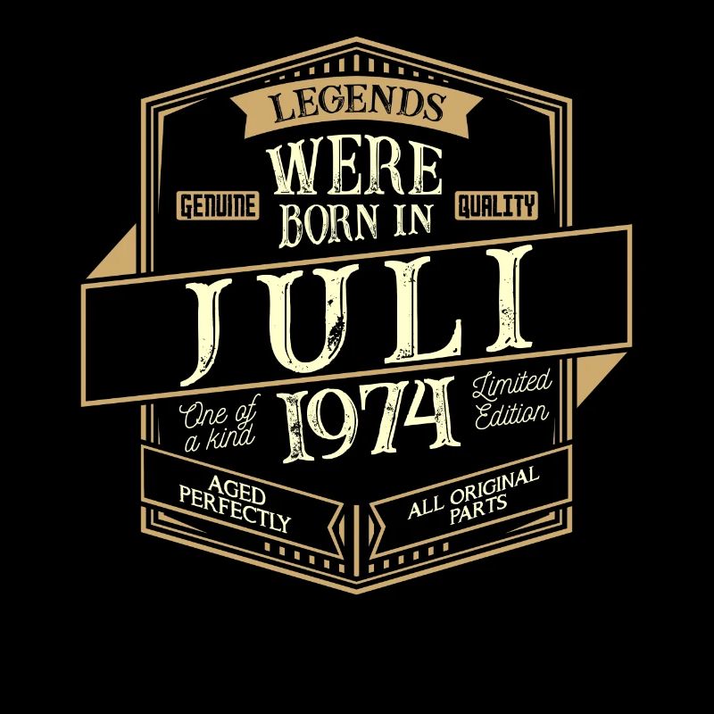 Juli 1974 Geburtstag Mann
