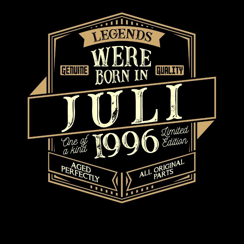 Juli 1996 Geburtstag Mann