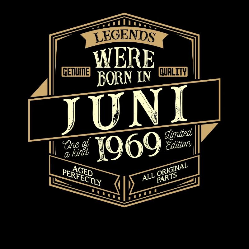 Juni 1969 Geburtstag Mann