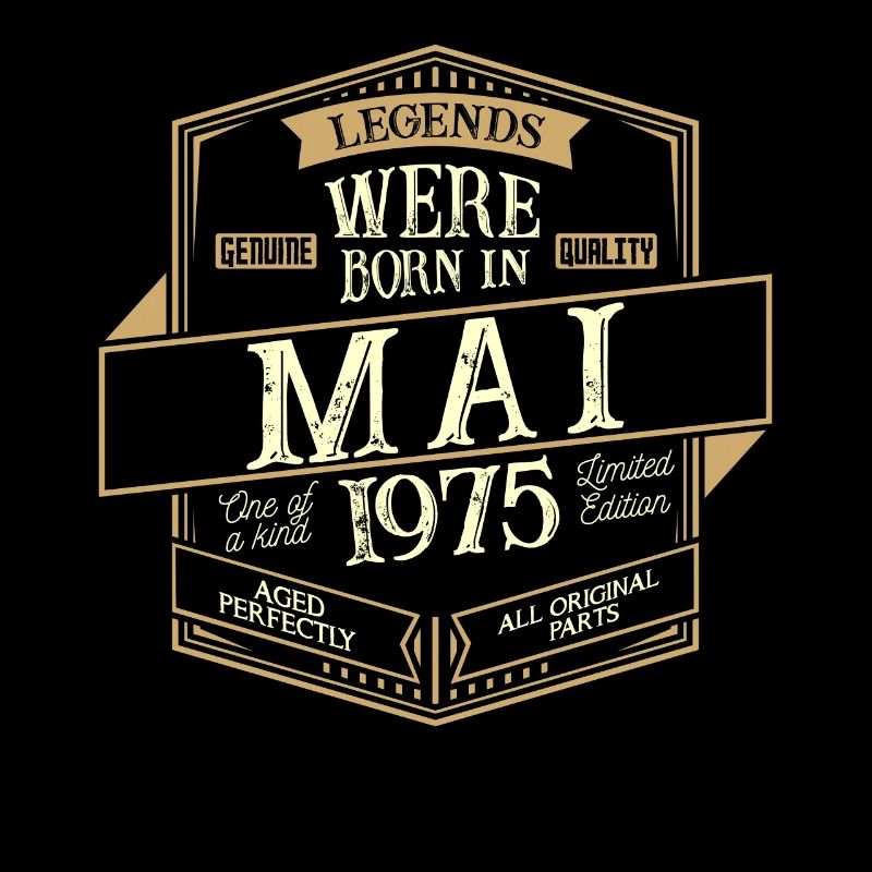 Mai 1975 Geburtstag Mann