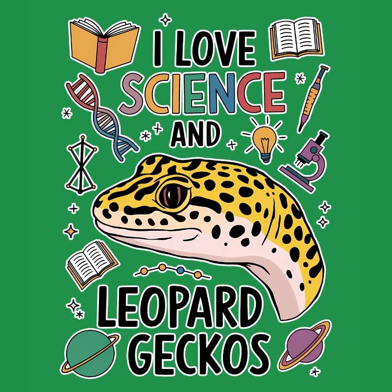Leopardgecko Spruch Student Leopardgecko Geschenk