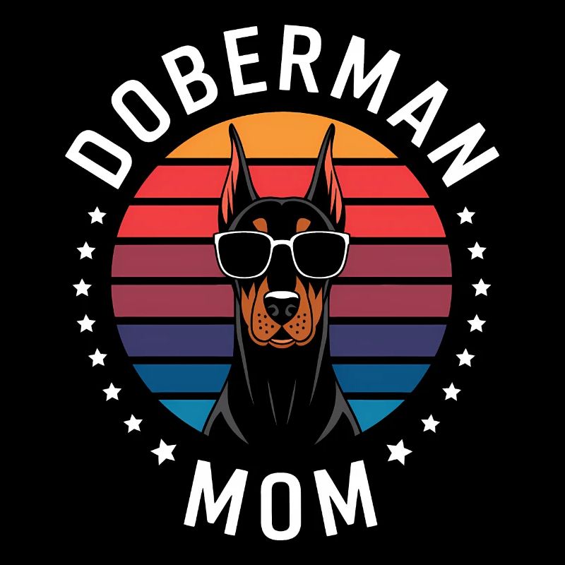 Dobermann Spruch Mama Lustiges Dobermann Geschenk