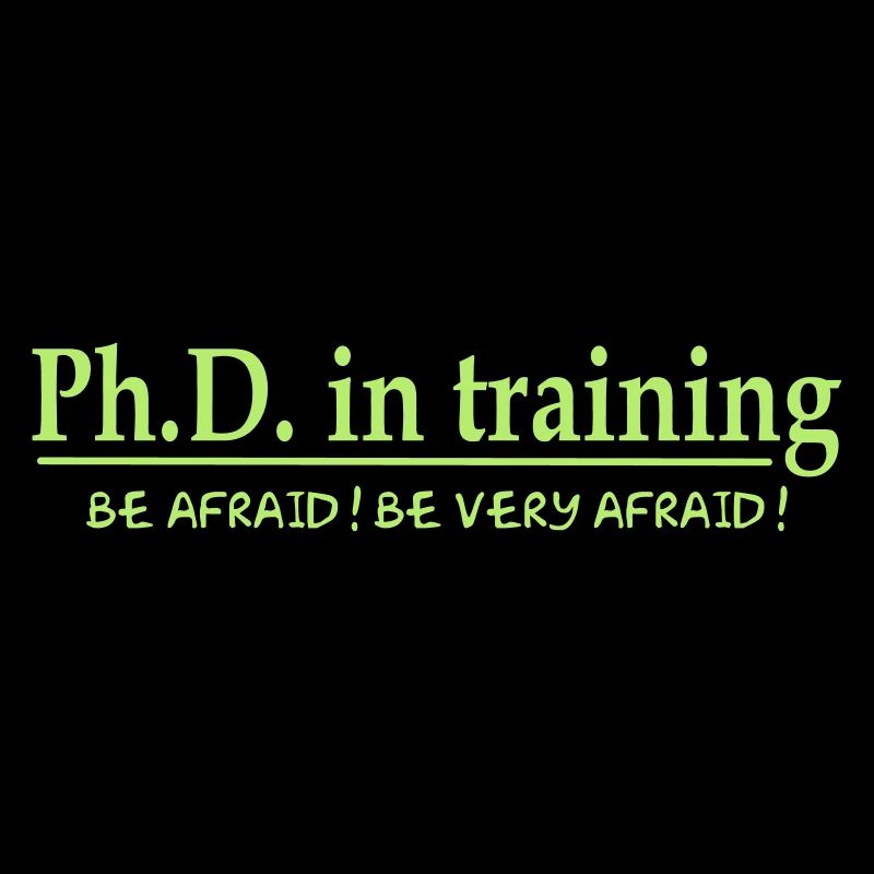 PhD in training