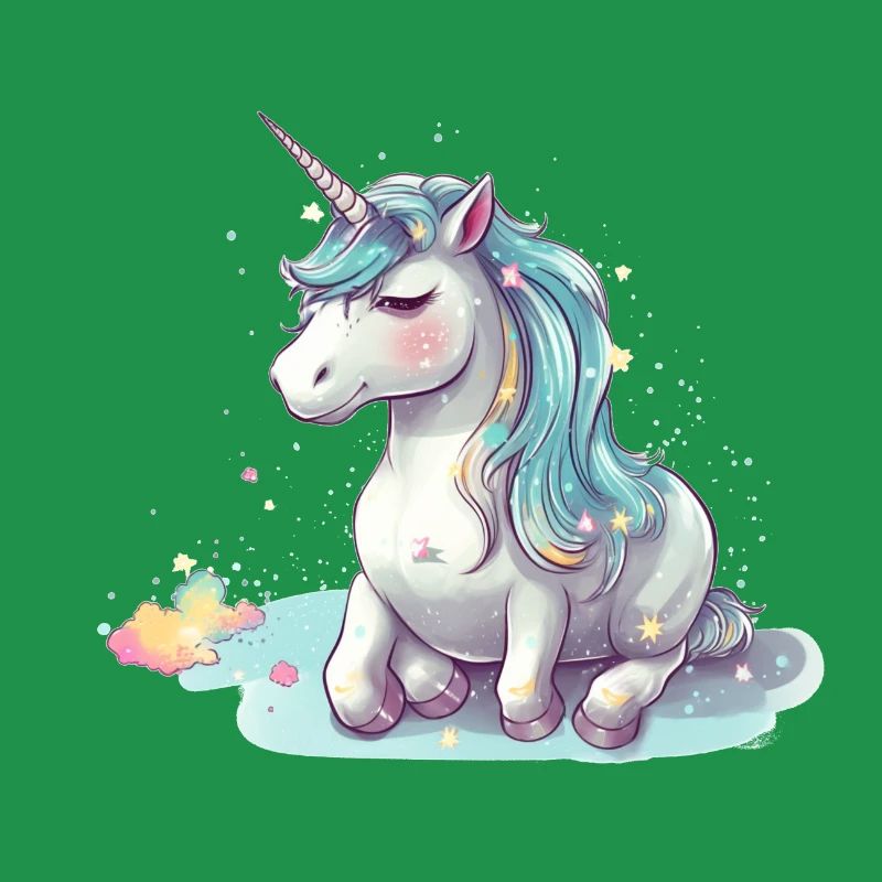 Liegendes Einhorn