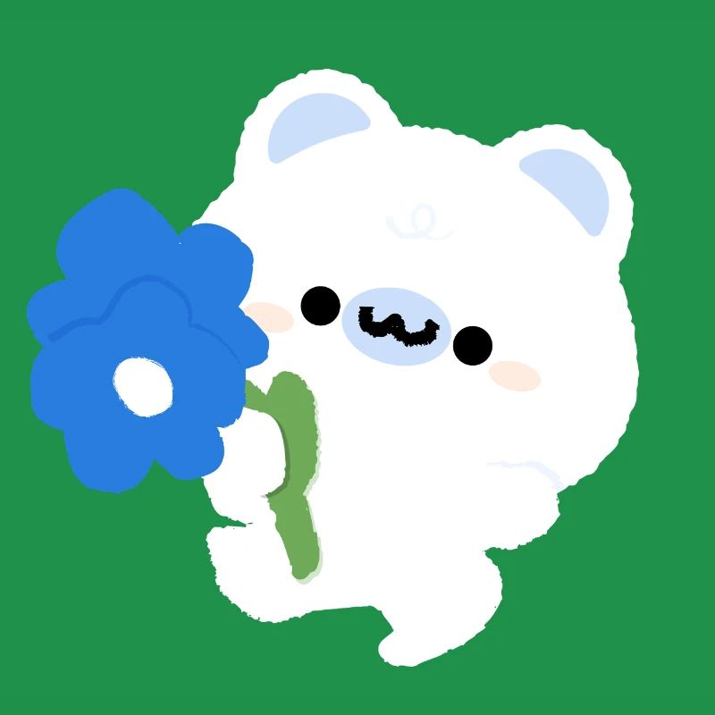 Romantischer Eisbär