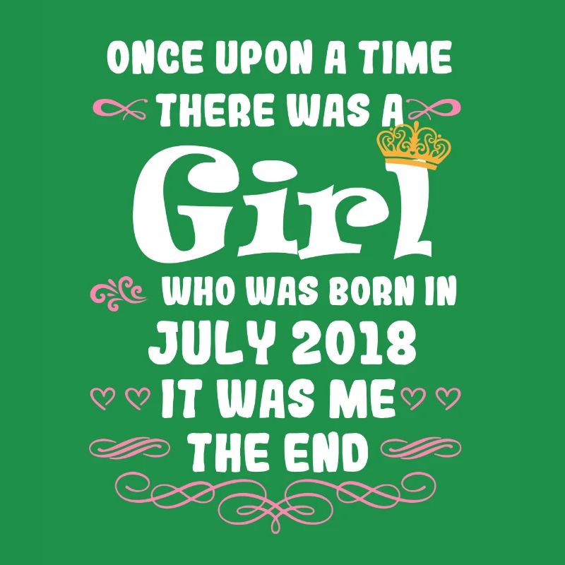 Es war einmal ein Mädchen. Juli 2018 Geburtstag