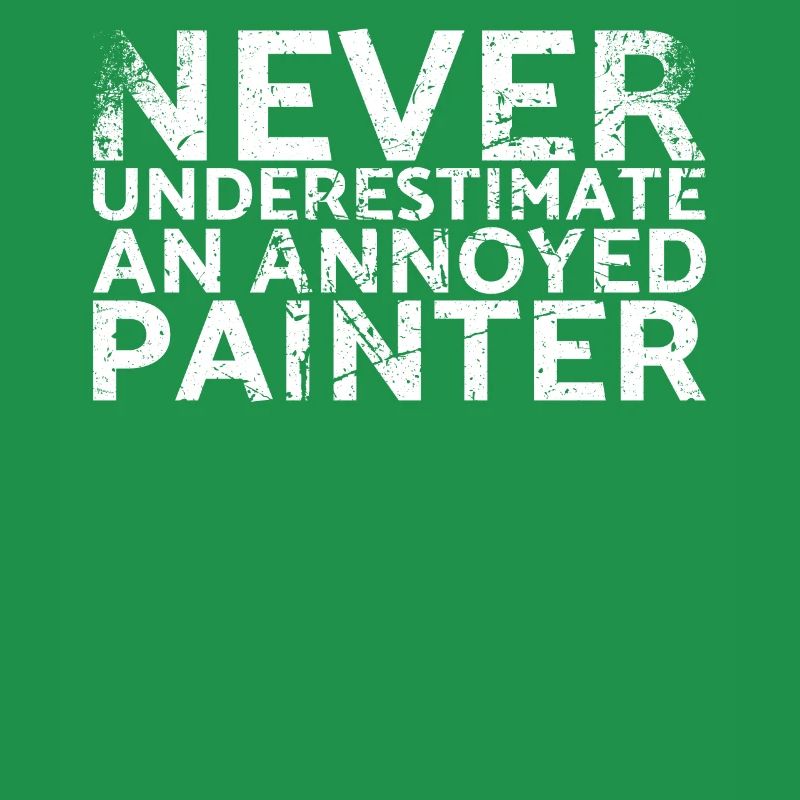 Never underestimate a disgruntled painter