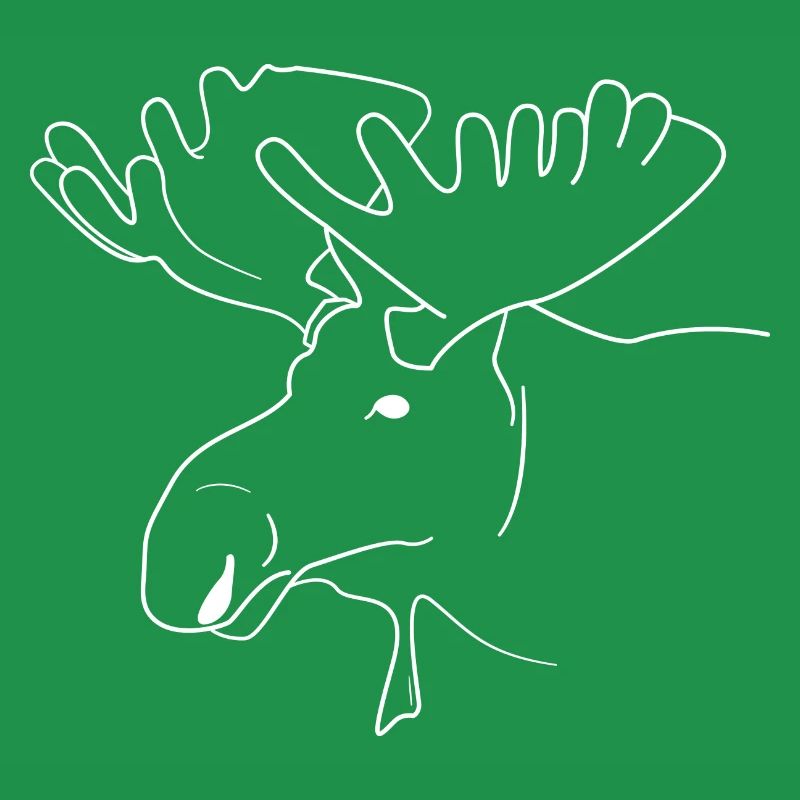 Elch - Elchgeweih