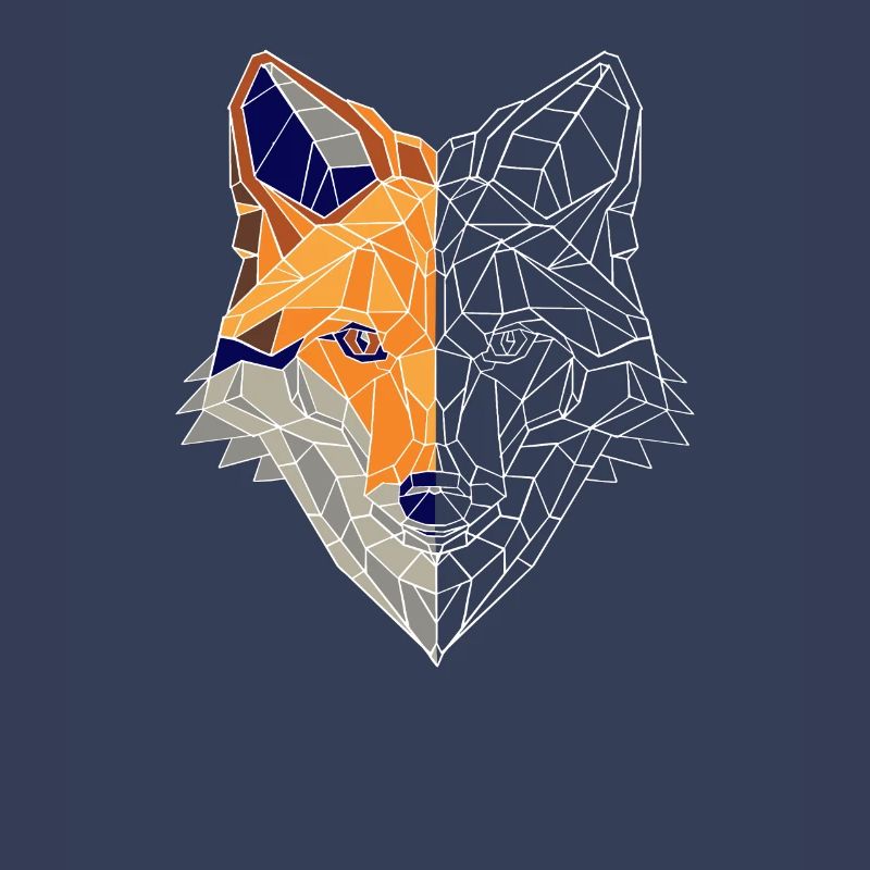 Polygon Fox Fox Drawing Geometry