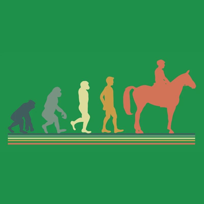 Evolution cheval
