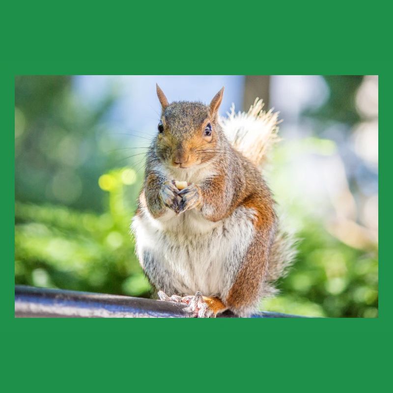 Essen Grauhörnchen Grauhörnchen Sciurus carolin