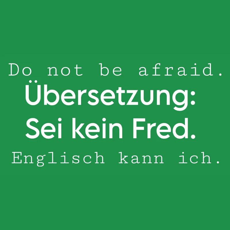 Do not be afraid