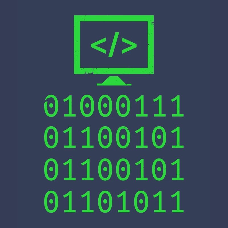 Programming Binary Code Coding Gift
