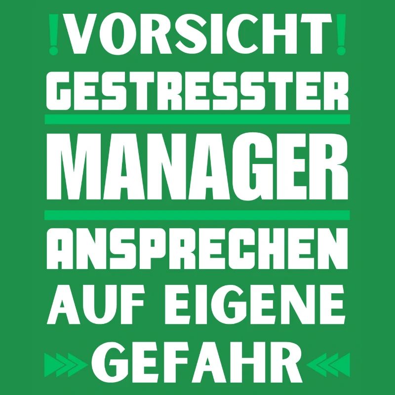 Don't talk to a stressed manager!