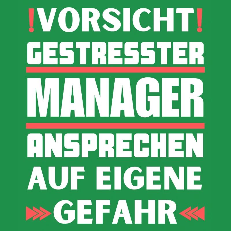 Don't talk to a stressed manager!