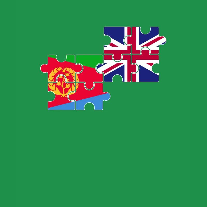 Eritrea UK Flag British Eritrean