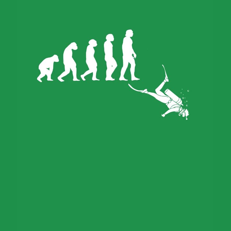 Tshirt évolution plongeur