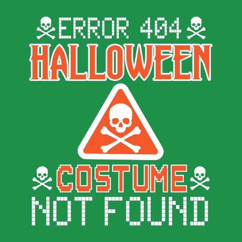 Fehler 404 Kostüm Nicht Gefunden Halloween Coding