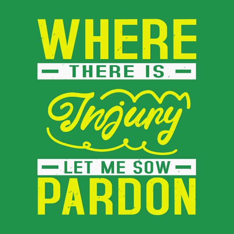 WHERE THERE IS LET ME SOW PARDON