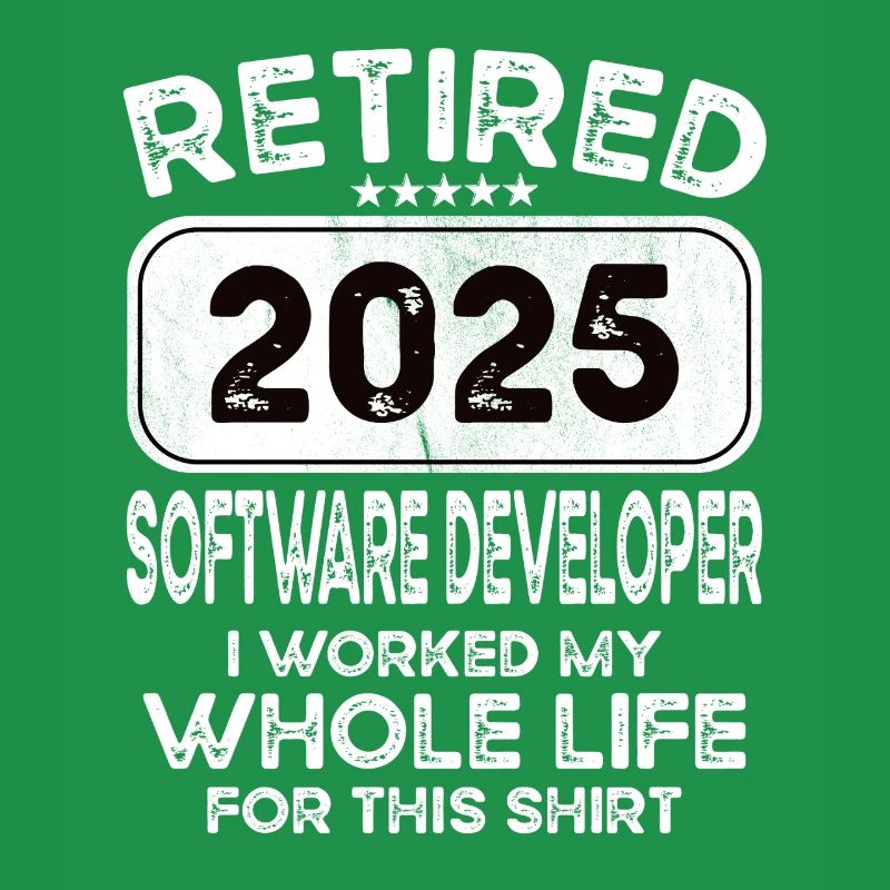 Retired Software developer 2025