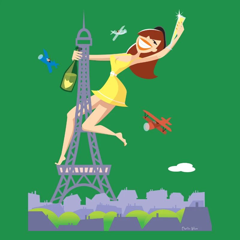 Parisienne Eiffelturm Pole Dance