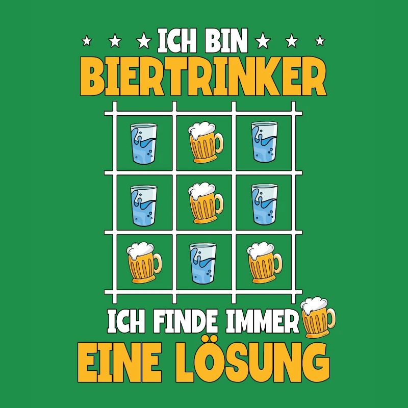 Ich bin Biertrinker Bier