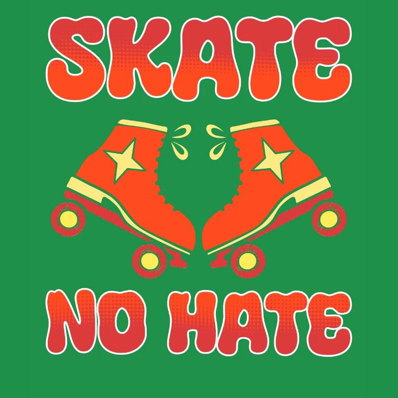 Skate No Hate Rollerblader