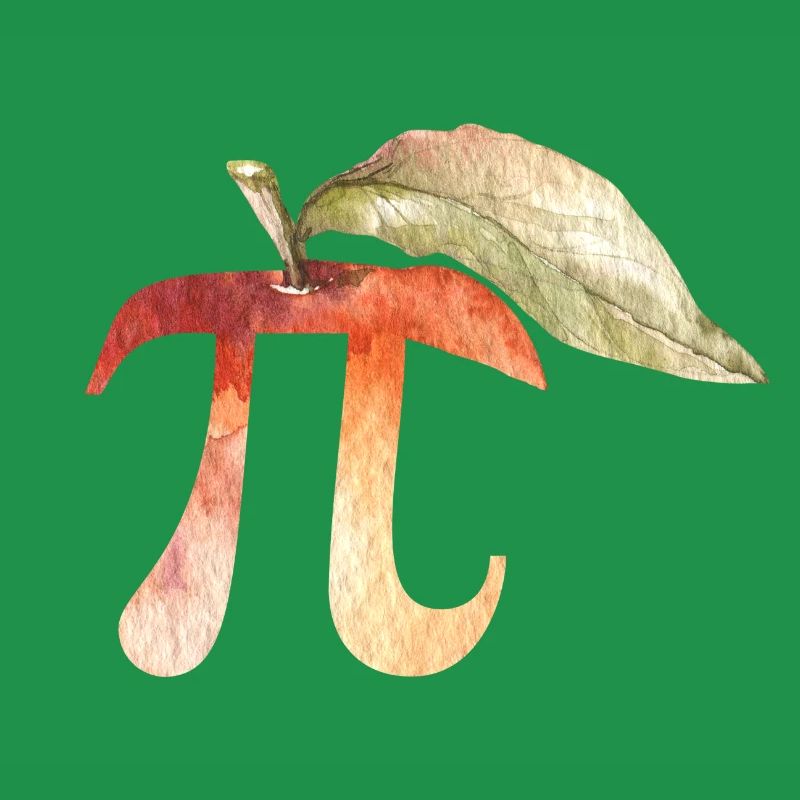 Cadeaux de science de maths de Pi jour, signe de Pi. Amants de maths