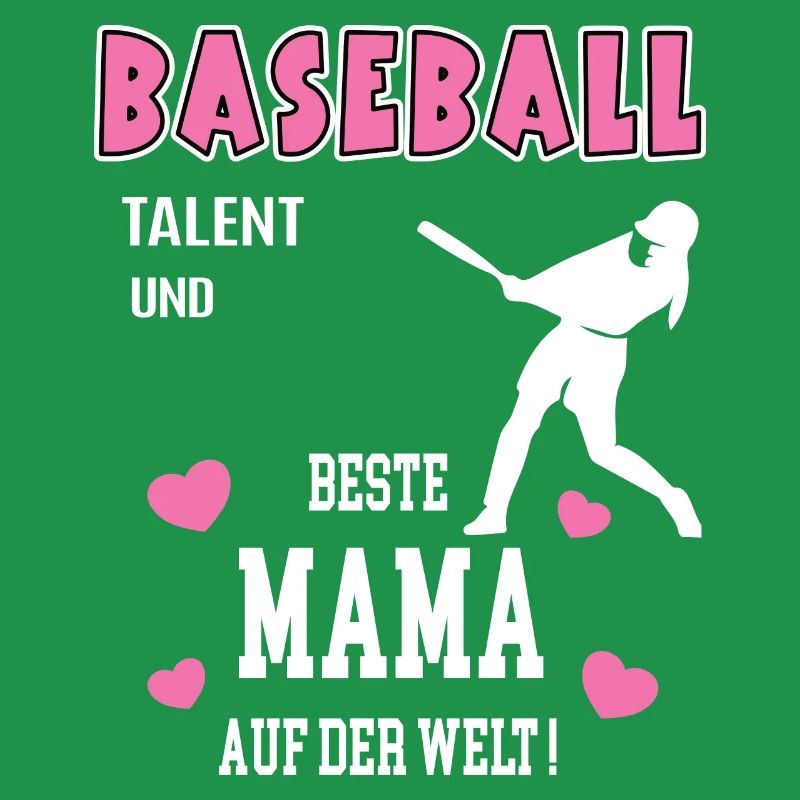Baseball Beste Mama Mutter Muttertag Geburtstag