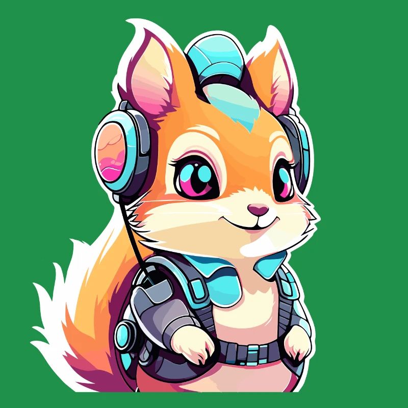 Squirrel Illustration