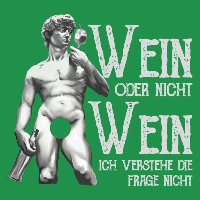 Wein Oder Nicht Wein? Lustig Weintrinker Spruch