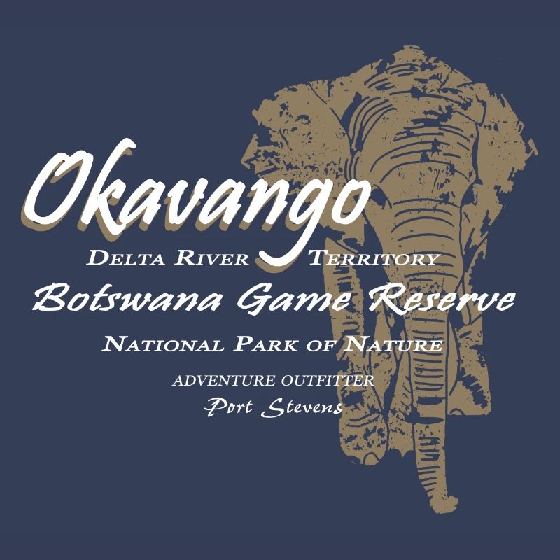Okavango Elefant