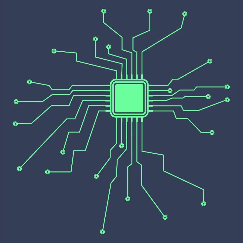 Processor, CPU, Technology, Electronics, Heart