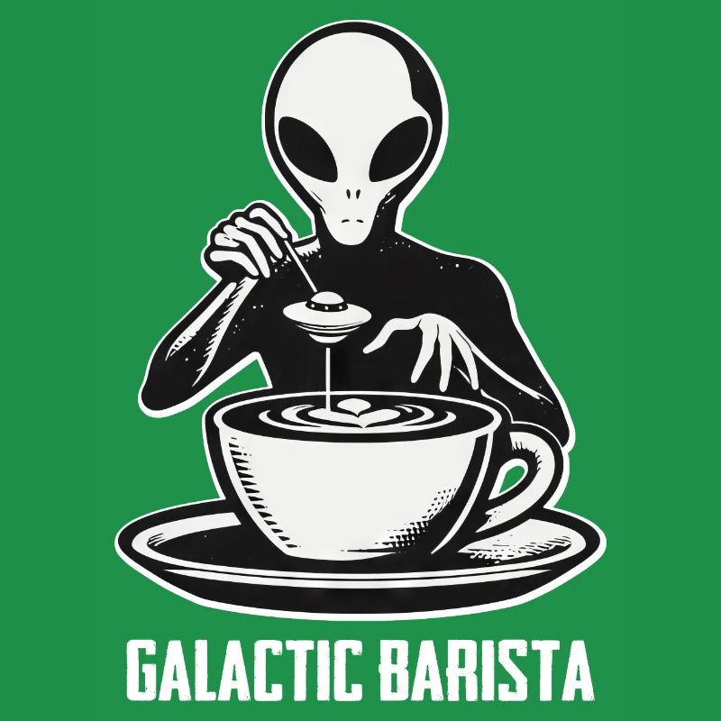 Coffee Drinker Galactic Coffee Master