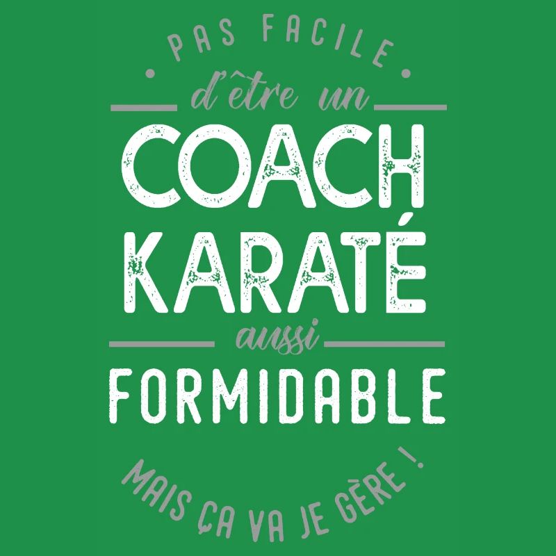 coach karaté formidable cadeau Karaté
