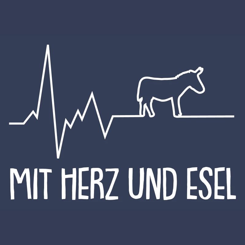 mit herz und esel