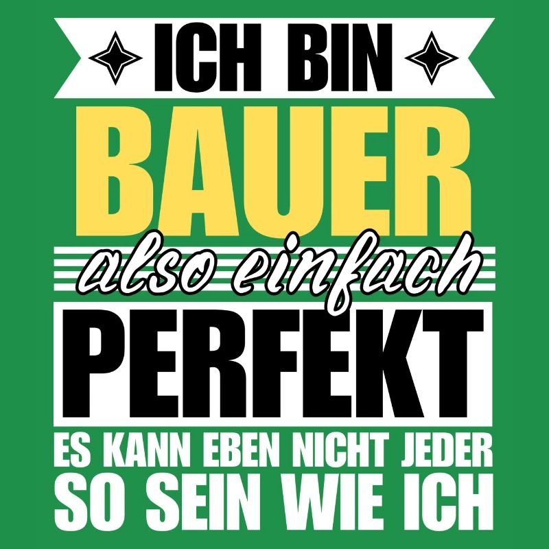 Perfekter Bauer