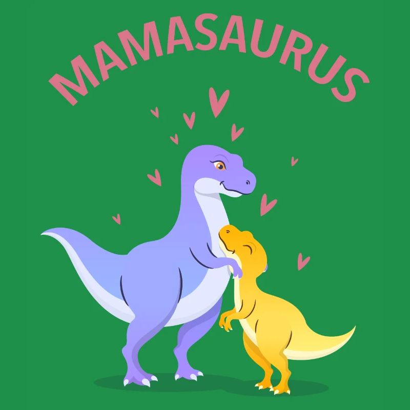 Mamasaurus, Dinosaurier, T Rex, Dino, Muttertag
