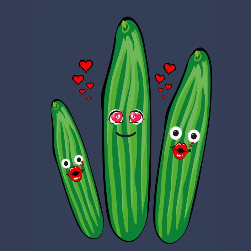 Trio de concombre,Concombre,Concombre,Concombre,Concombre,Concombre,Cœurs,Amour