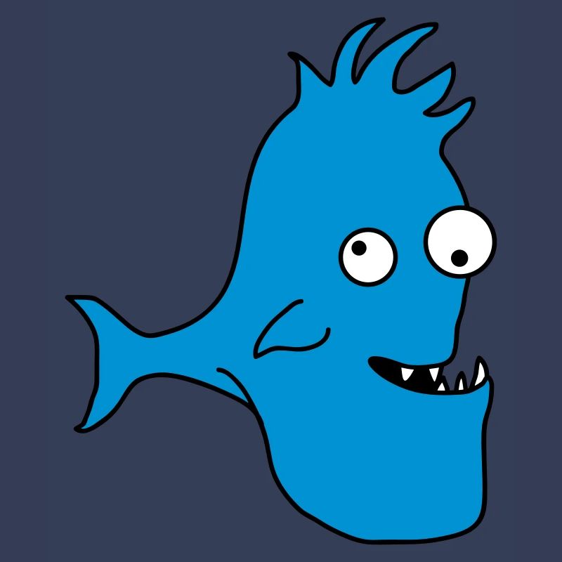 Stupid Crazy Comic Fish