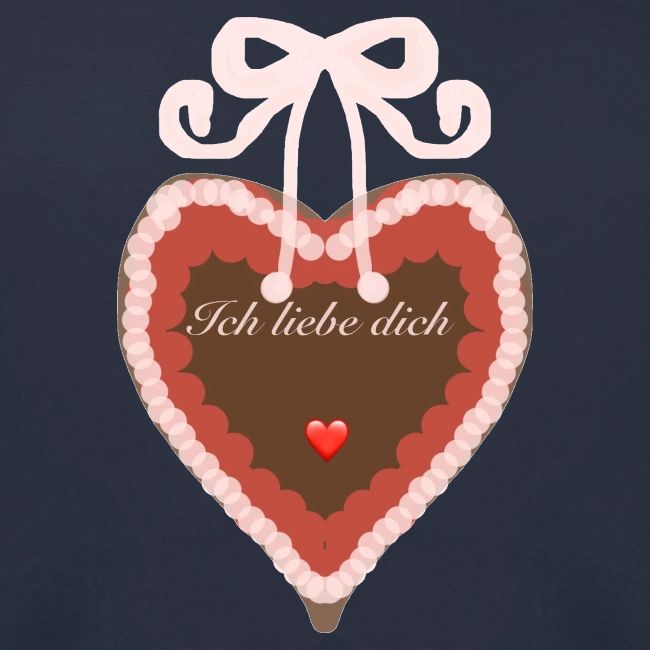 Lebkuchenherz ich liebe dich