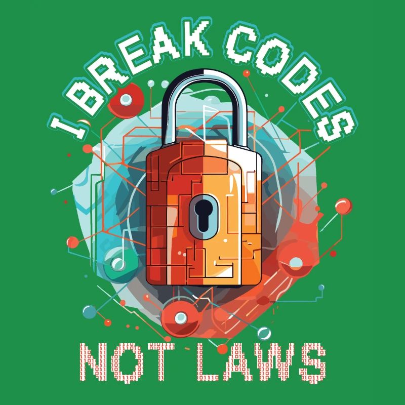 Cybersecurity Art Hacking Lover Computer Nerd