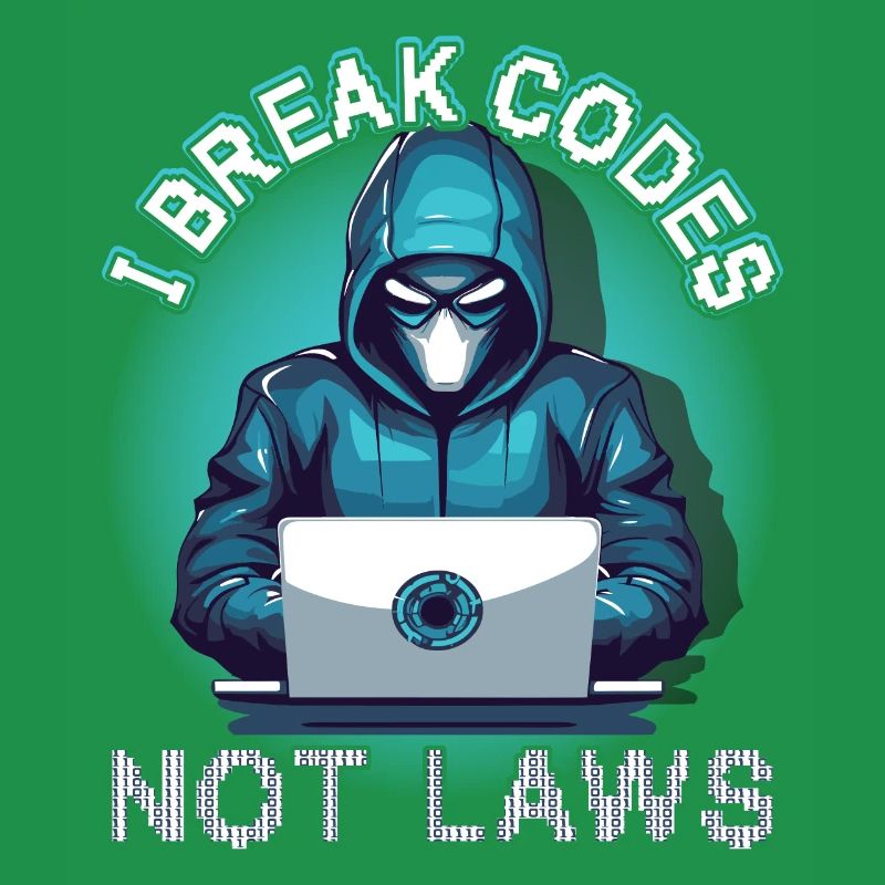 Cybersecurity Art Hacking Lover Computer Nerd