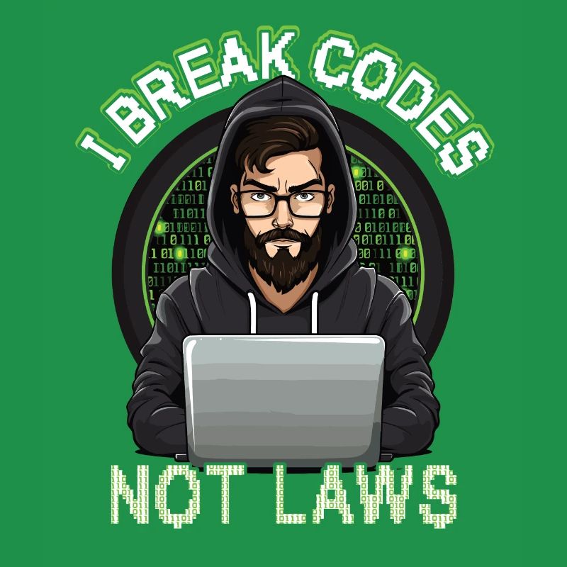 Cybersecurity Art Hacking Lover Computer Nerd